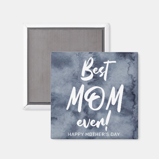 waterverf spetst de beste moeder ooit moederdag ma magneet (Voorkant / Achterkant)