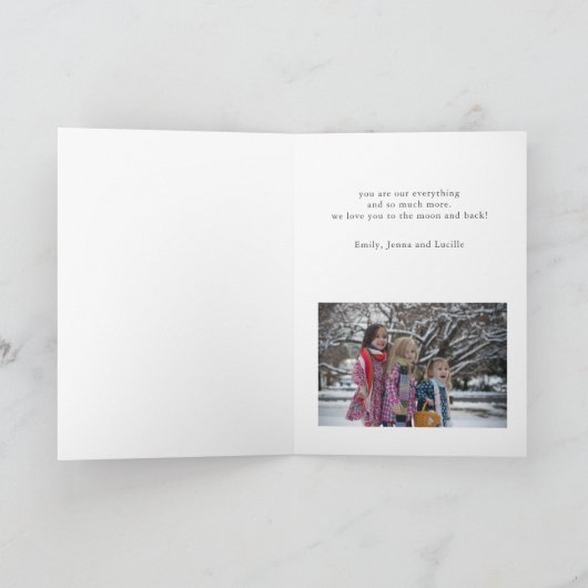 waterverf spetst de beste moederdag ooit kaart (Binnen)