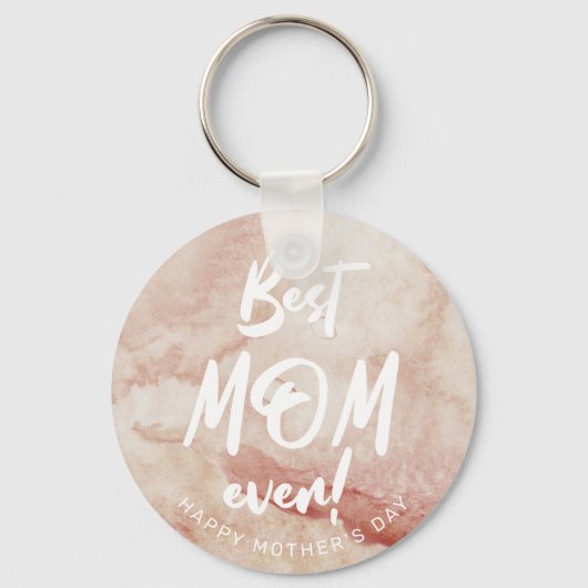 waterverf spetst de beste moederdag ooit sleutelhanger (Voorkant)