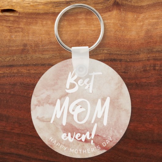 waterverf spetst de beste moederdag ooit sleutelhanger (Voorkant)