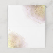 waterverf spetter glitter plaatskaartje (Buitenkant ongevouwen)