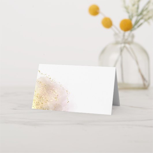 waterverf spetter glitter plaatskaartje (Voorkant)