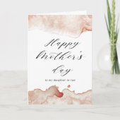 waterverf spetter happy mother's day kaart (Voorkant)