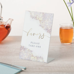 waterverf spettert voetsporen reclamebord met voetstuk