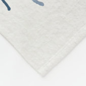 Waterverf Sphynx Kattenportret Fleece Deken (Hoek)