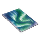 Waterverf spiraal foto Notitieboek (Rechterzijde)