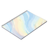 waterverf spiraal foto Notitieboek (Linkerzijde)