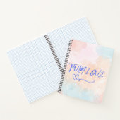 Waterverf spiraal Notitieboek voor tweelingen (Binnen)