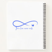 Waterverf spiraal Notitieboek voor tweelingen (Achterkant)