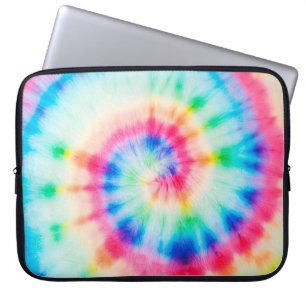 Waterverf spiral. Organic Artistic Dirty Art. Spi Laptop Sleeve