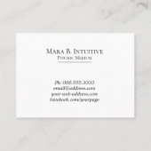 *~* Waterverf Spirit Communication Psychic medium Visitekaartje (Achterkant)