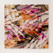 Waterverf splash,  abstracte achtergrond. legpuzzel (Horizontaal)