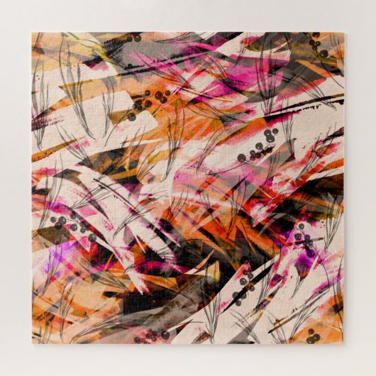 Waterverf splash,  abstracte achtergrond. legpuzzel (Horizontaal)