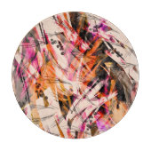 Waterverf splash,  abstracte achtergrond. snijplank (Voorkant)