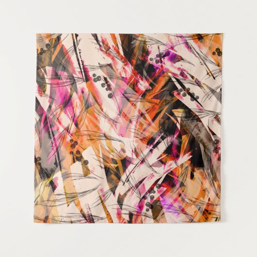 Waterverf splash, abstracte achtergrond. wandkleed (Voorkant)