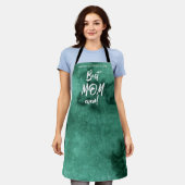 Waterverf Splash Beste Mam Ooit Moederdag Schort (Gedragen)