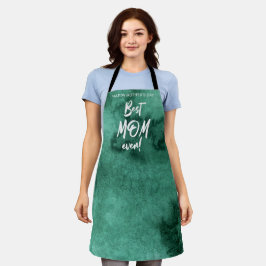 Waterverf Splash Beste Mam Ooit Moederdag Schort