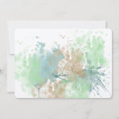 Waterverf Splash Birthday Kaart (Voorkant)