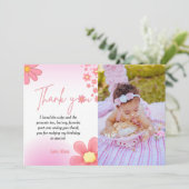 Waterverf splash daisy-verjaardag dank je creditca kaart