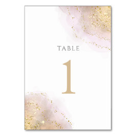 waterverf splash design-tabel nummer 1 kaart