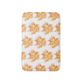 Waterverf Splash Dog Paw Print Patroon Badmat (Voorkant Verticaal)