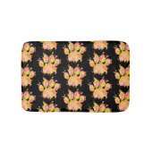 Waterverf Splash Dog Paw Print Pattern Mat (Voorkant)