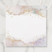 waterverf splash glitter Eerste Communie Bedankjes Labels (Achterkant)