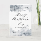 waterverf splash happy moederdag kaart (Voorkant)