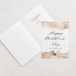 waterverf splash happy moederdag kaart