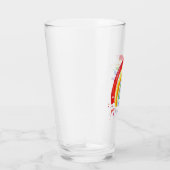 Waterverf Splash Rainbow Glas (Rechts)
