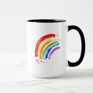 Waterverf Splash Rainbow Mok
