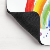 Waterverf Splash Rainbow Muismat (Hoek)