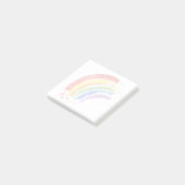 Waterverf Splash Rainbow Post-it® Notes (Schuin)