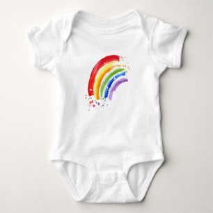 Waterverf Splash Rainbow Romper