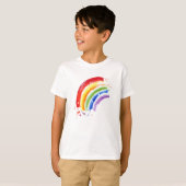Waterverf Splash Rainbow T-shirt (Voorkant volledig)
