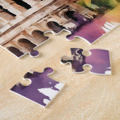 Waterverf Splash Rome Colosseum Legpuzzel (Zijkant)