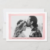 Waterverf Splash | Vakantieknopkaart Feestdagenkaart (Voorkant)