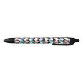 Waterverf Splash. Zwarte Inkt Pen (Bodem)