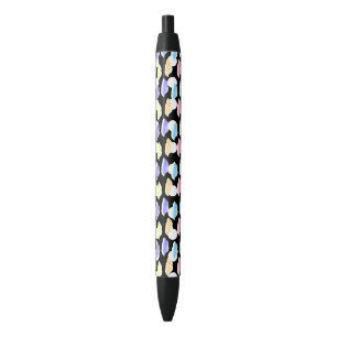Waterverf Splash. Zwarte Inkt Pen