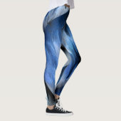 Waterverf Splatter Abstract Penseelstreken Canvas Leggings (Rechts)