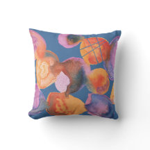 Waterverf splodges, zachte kleuren, abstract