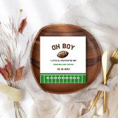 Waterverf Sport Football Baby shower Servet