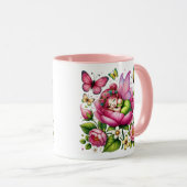 Waterverf Spring Baby Fairy Mok (Voorkant rechts)