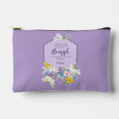 Waterverf Spring Bloemen Bijbelvers Gepersonalisee Etui (Voorkant)