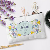 Waterverf Spring Bloemen Bijbelvers Gepersonalisee Etui