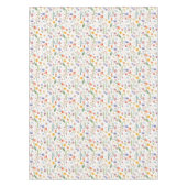 Waterverf Spring Bloemen Tafelkleed | tuinfeest (Voorkant)