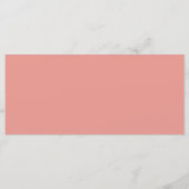 Waterverf Spring flatMenu Kaart (Achterkant)