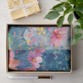 Waterverf Spring Flowers Decoupage Tissuepapier (Geschenk)