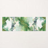 Waterverf Spring Green Yoga Mat (Achterkant (horizontaal))