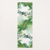 Waterverf Spring Green Yoga Mat (Achterkant)